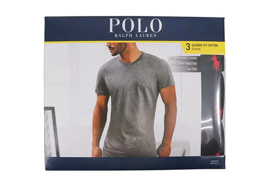 POLO RALPH LAUREN CLASSIC FIT COTTON 3-PACK NCCNP3