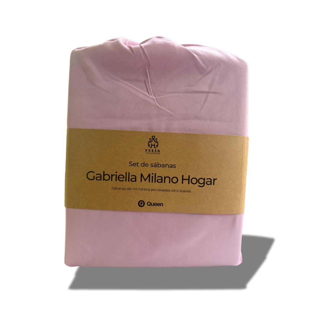 GABRIELLA MILANO HOGAR QUEEN SIZE VIOLET