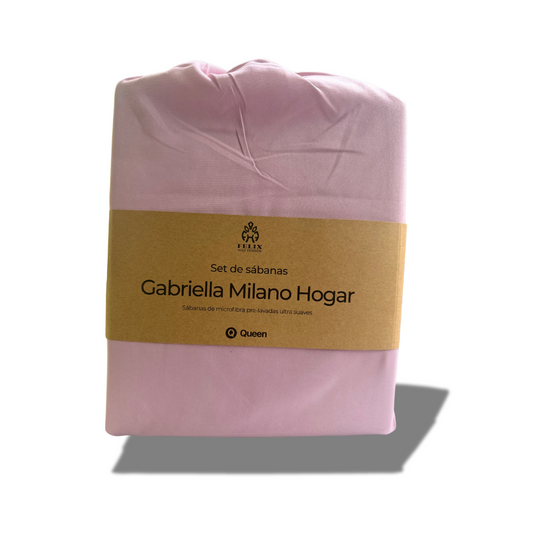 GABRIELLA MILANO HOGAR QUEEN SIZE VIOLET
