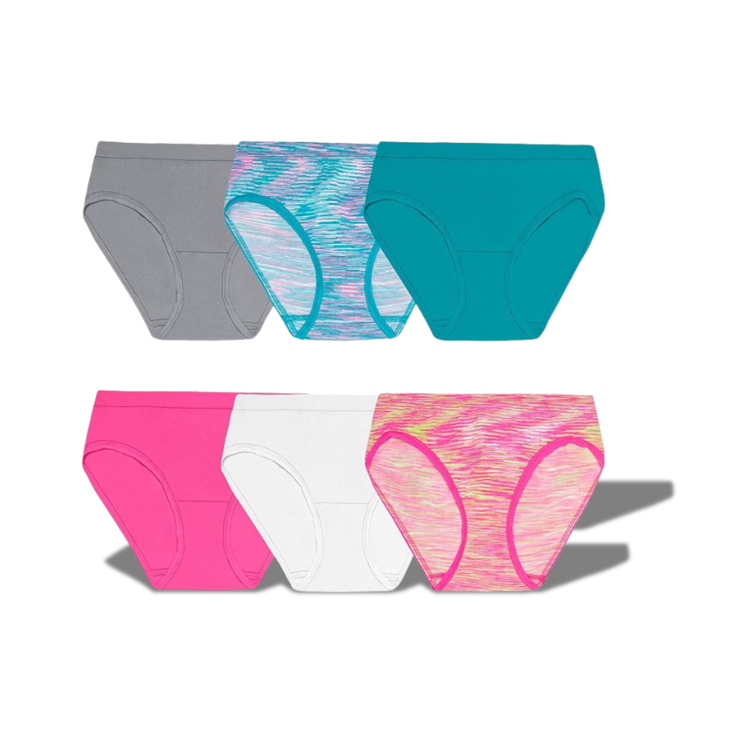 FRUIT OF THE BLOOM SEAMLESS 360 STRETCH HIPSTERS FOR KIDS