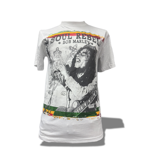 FLYING HORSE SOUL REBEL WHITE T SHIRT