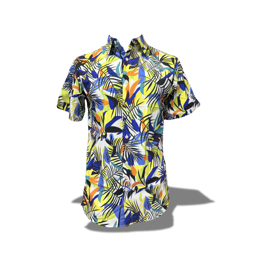 PERRUZO 3753 WHITE MENS BUTTON UP SHIRT