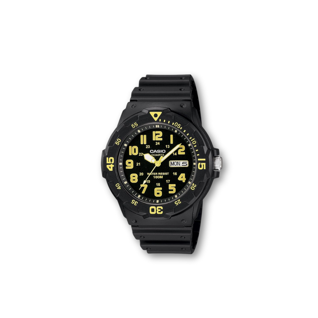 CASIO QUARTZ BLACK WATCH MRW-200H-9BVDF