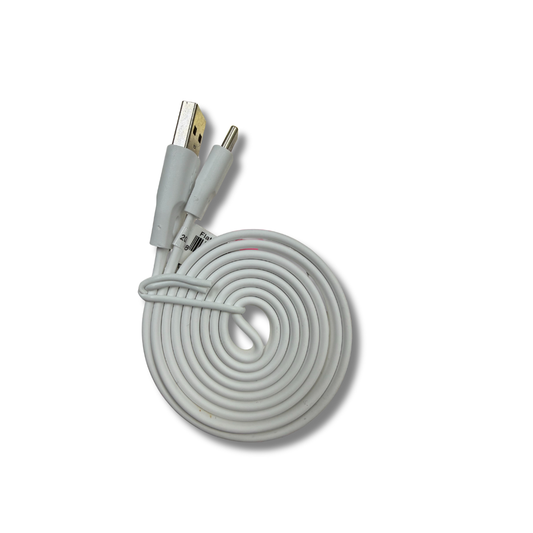 FLAT CABLE TYPE C WHITE