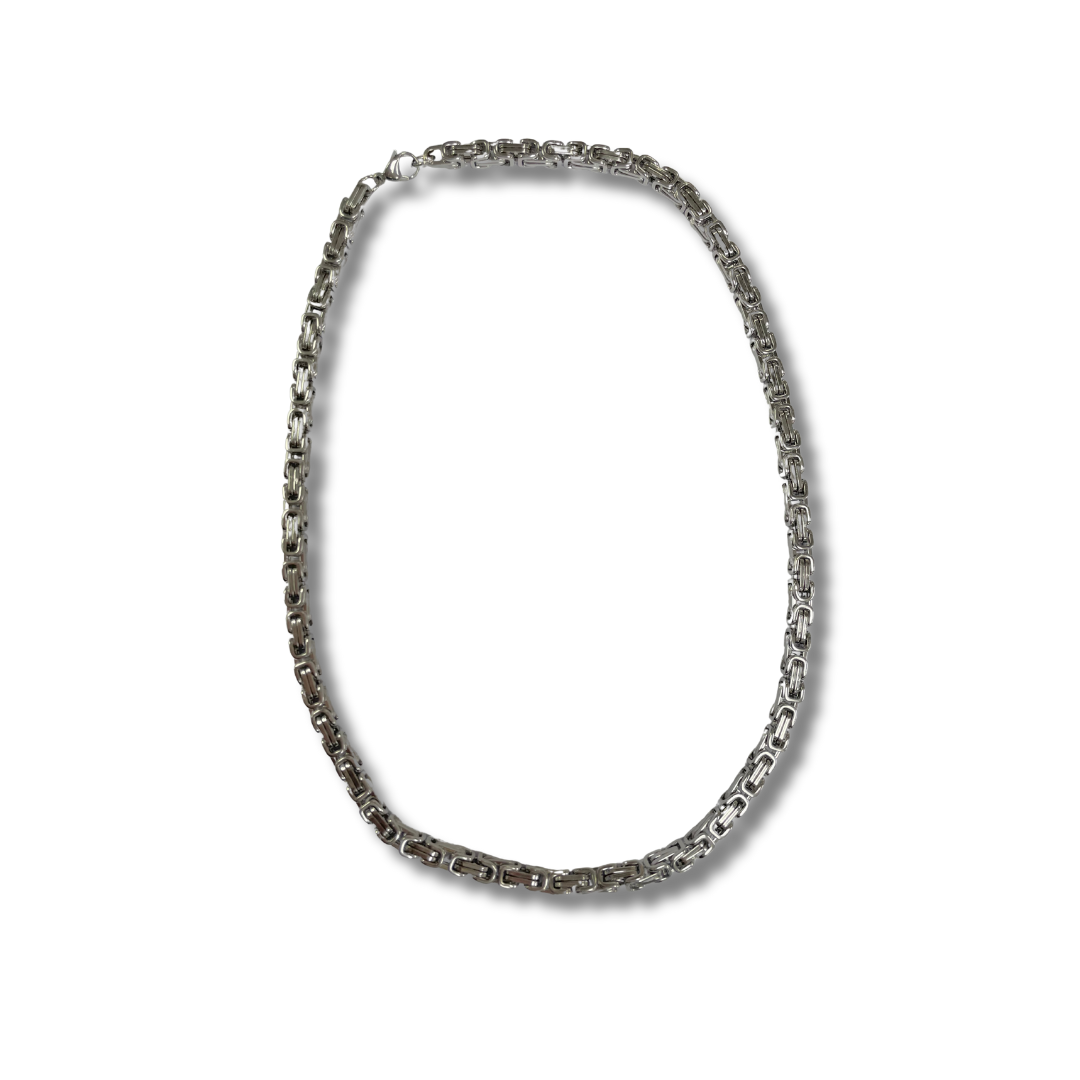 GOSTEEL SILVER STAINLESS STEEL 6MM BZNTN 24' CHAIN C012125Z6