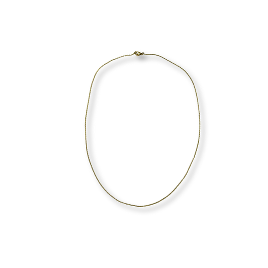 GOSTEEL STAINLESS STEEL THIN PENDANT NECKLACE 5B12