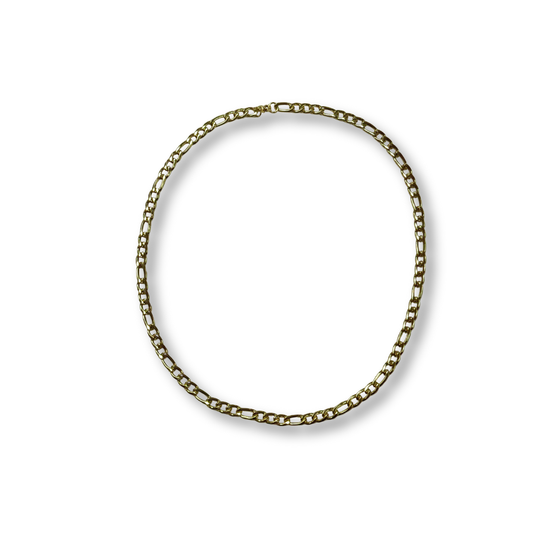 GOSTEEL GOLD STAINLESS STEEL FIGARO 24'' CHAIN C012119K7