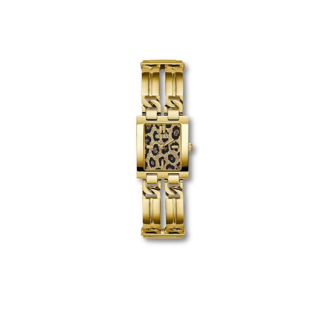 GUESS WATCH GW0807L2 WOMENS GOLD PRINT
