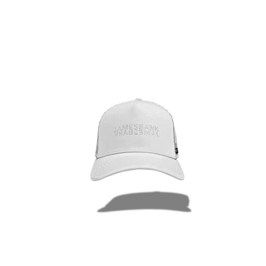 JAMES BARK RECYCLED CAP WHITE