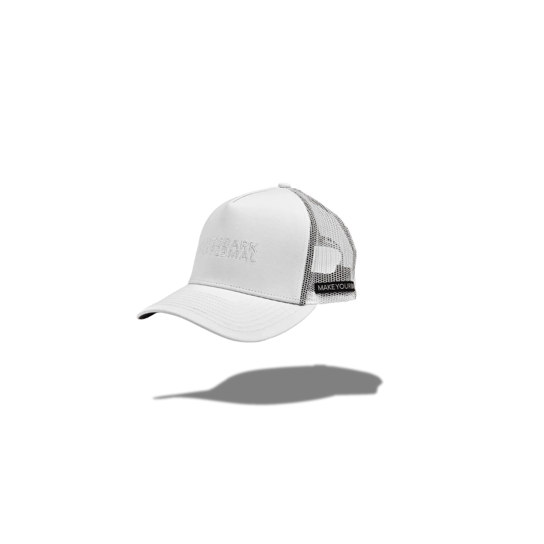 JAMES BARK RECYCLED CAP WHITE