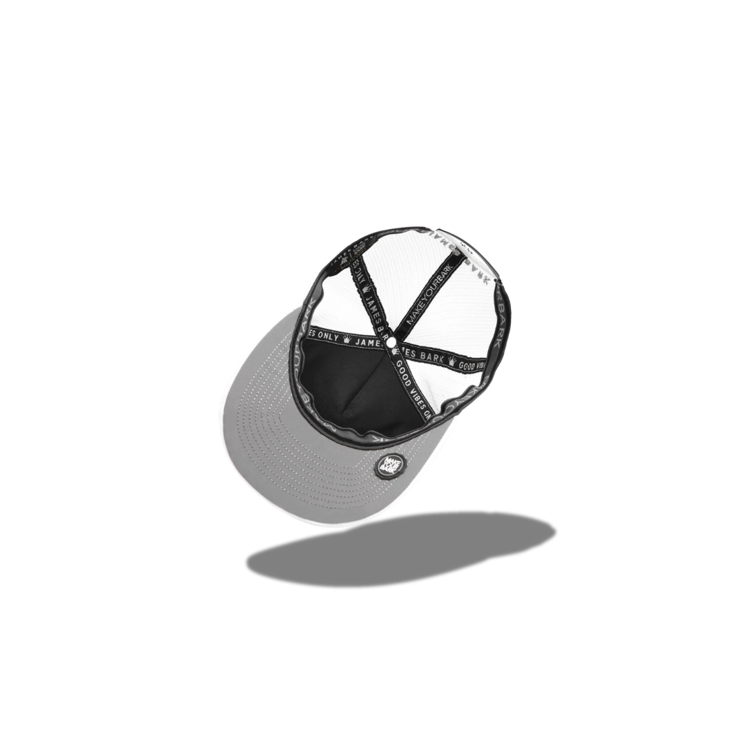 JAMES BARK RECYCLED CAP WHITE