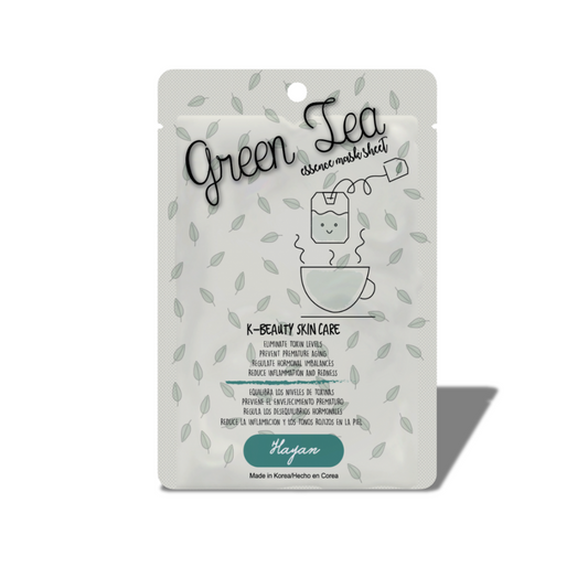 HAYAN K BEAUTY SKIN CARE GREEN TEA ESSENCE MASK SHEET