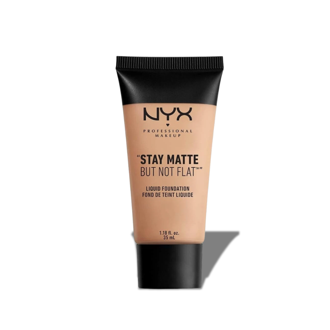 NYX STAY MATTE BUT NOT FLAT LIQUID FOUNDATION SMF05 SOFT BEIGE 35ML