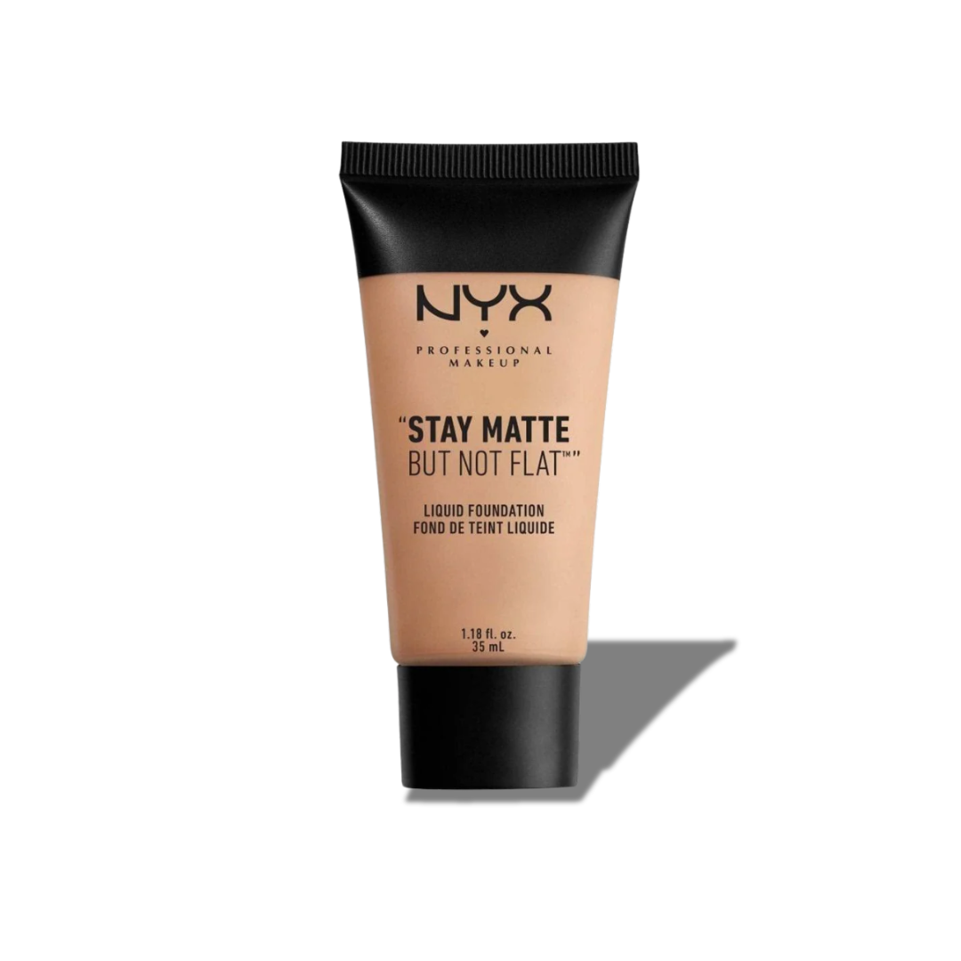 NYX STAY MATTE BUT NOT FLAT LIQUID FOUNDATION SMF06 MEDIUM BEIGE 35ML