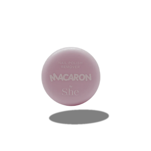 SHE MACARON NAIL POLISH REMOVER PADS PINK