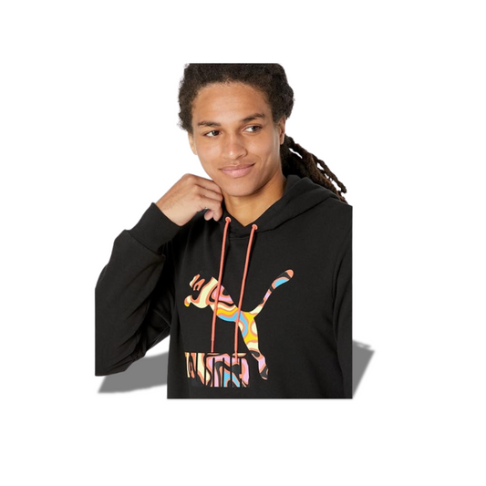 PUMA LAVA FLOW LOGO HOODIE TR 537856 01