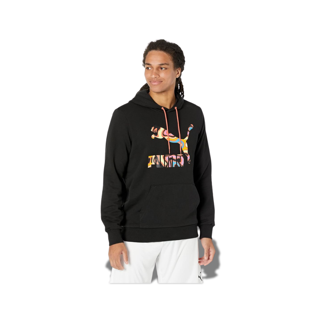 PUMA LAVA FLOW LOGO HOODIE TR 537856 01