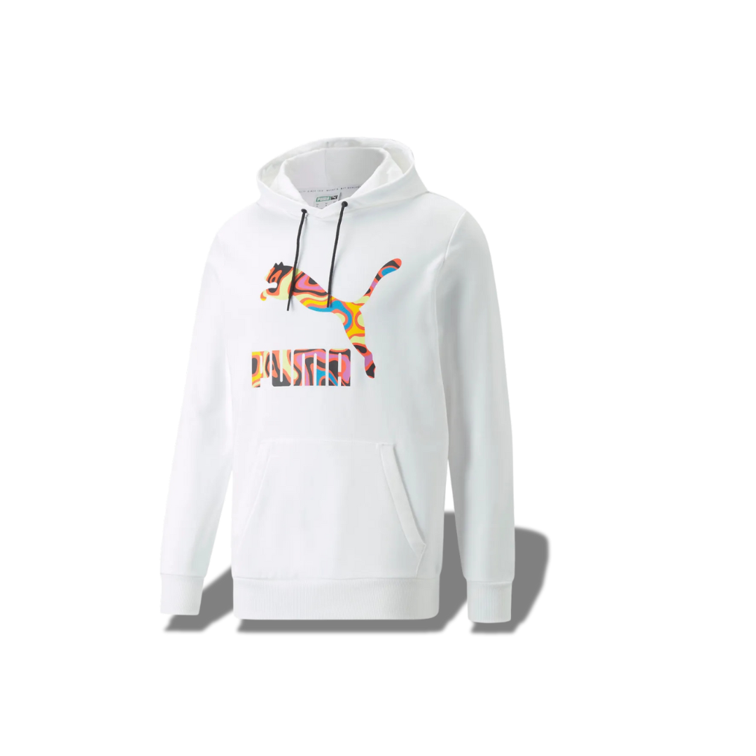 PUMA LAVA FLOW LOGO HOODIE TR 537856 02