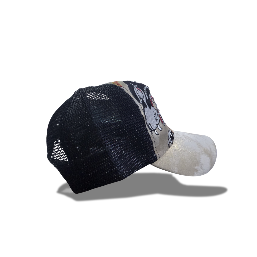 STEPHANIE HEAD WEAR CAP BLACK/NUDE