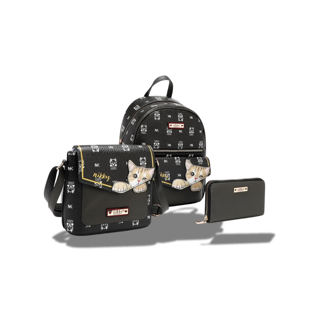 NK12832 NIKKY FINDS MEOW BLACK