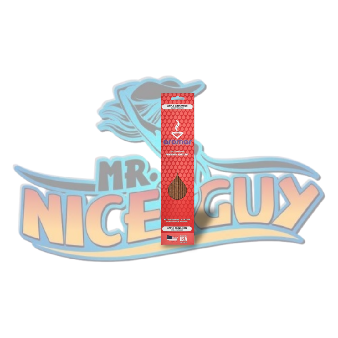 AROMAR APPLE CINNAMON INCENSE STICKS