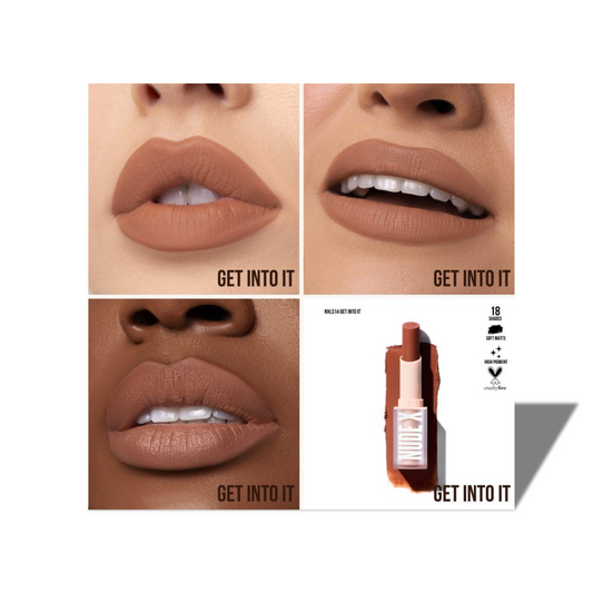 BEAUTY CREATIONS NUDE X GET INTO IT LIPSTICK