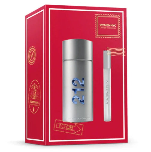 212 MEN NYC CAROLINA HERRERA 2PC SET HOMME