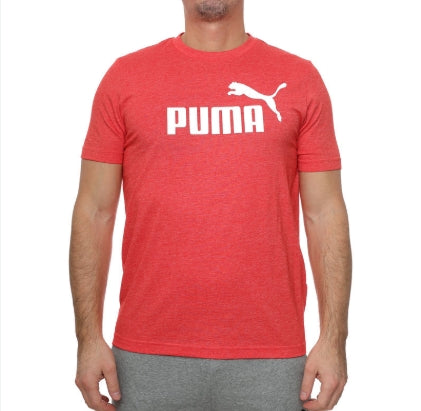 PUMA ESS NO1 LOGO HEATHER TEE 682550