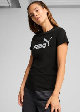PUMA ESS METALLIC NO1 LOGO TEE WOMEN 631536