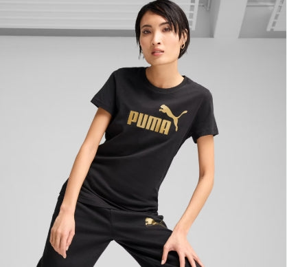 PUMA ESS METALLIC NO1 LOGO TEE WOMEN 631536