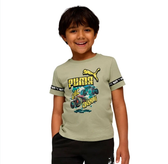 PUMA X HOT WHEELS GRAPHIC TEE KIDS 632395