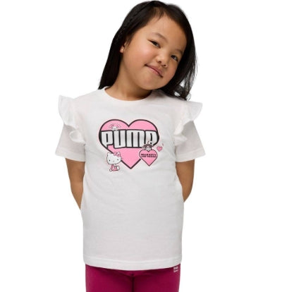 PUMA X HELLO KITTY & FRIENDS RUFFLE TEE KIDS 632386