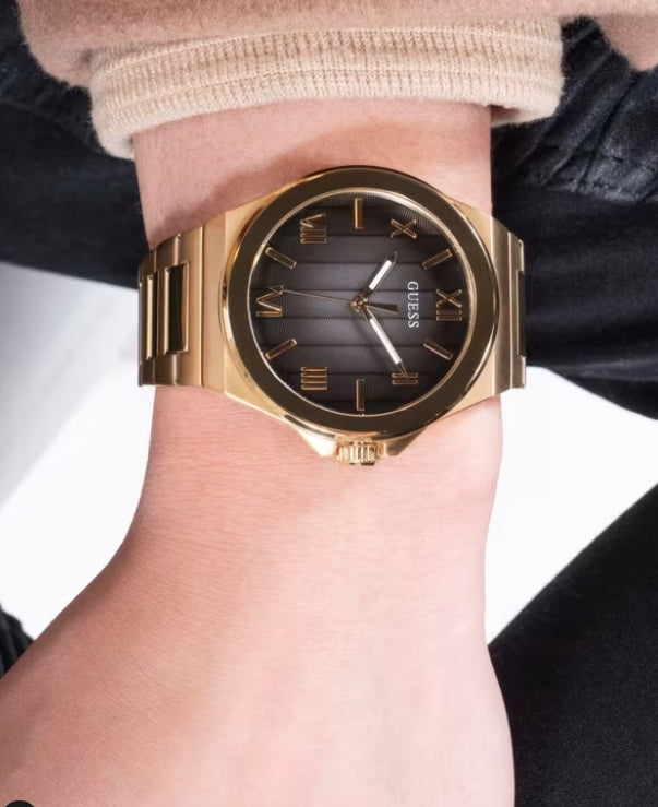 GUESS WATCH GW0789G2 MENS GOLD