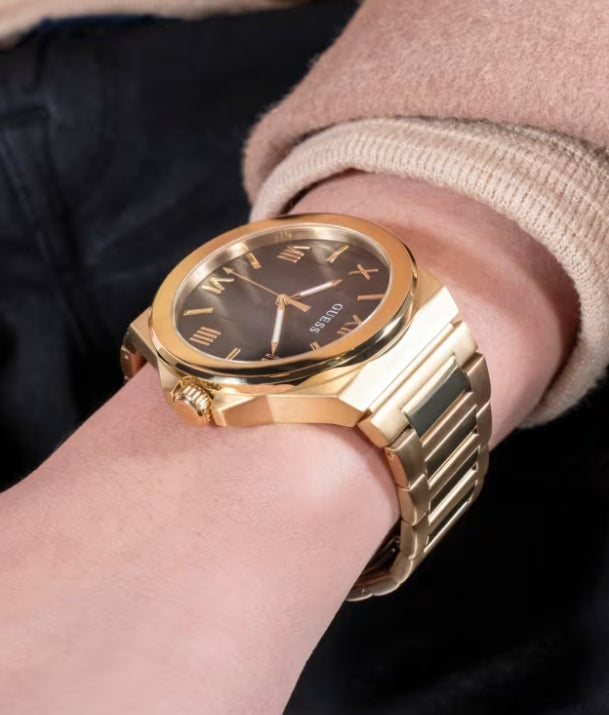GUESS WATCH GW0789G2 MENS GOLD