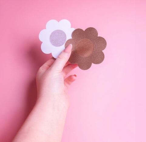 BREAST PETALS MOCHA 3PAIRS