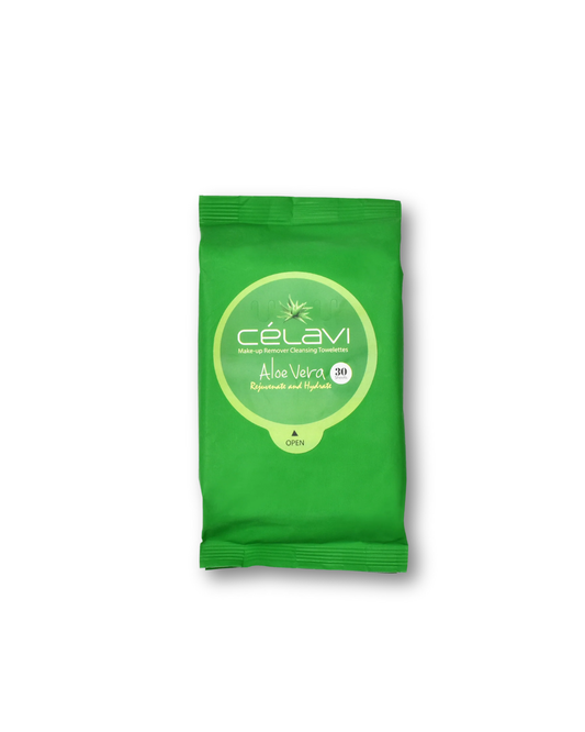 CELAVI MAKEUP REMOVING WIPES ALOE VERA