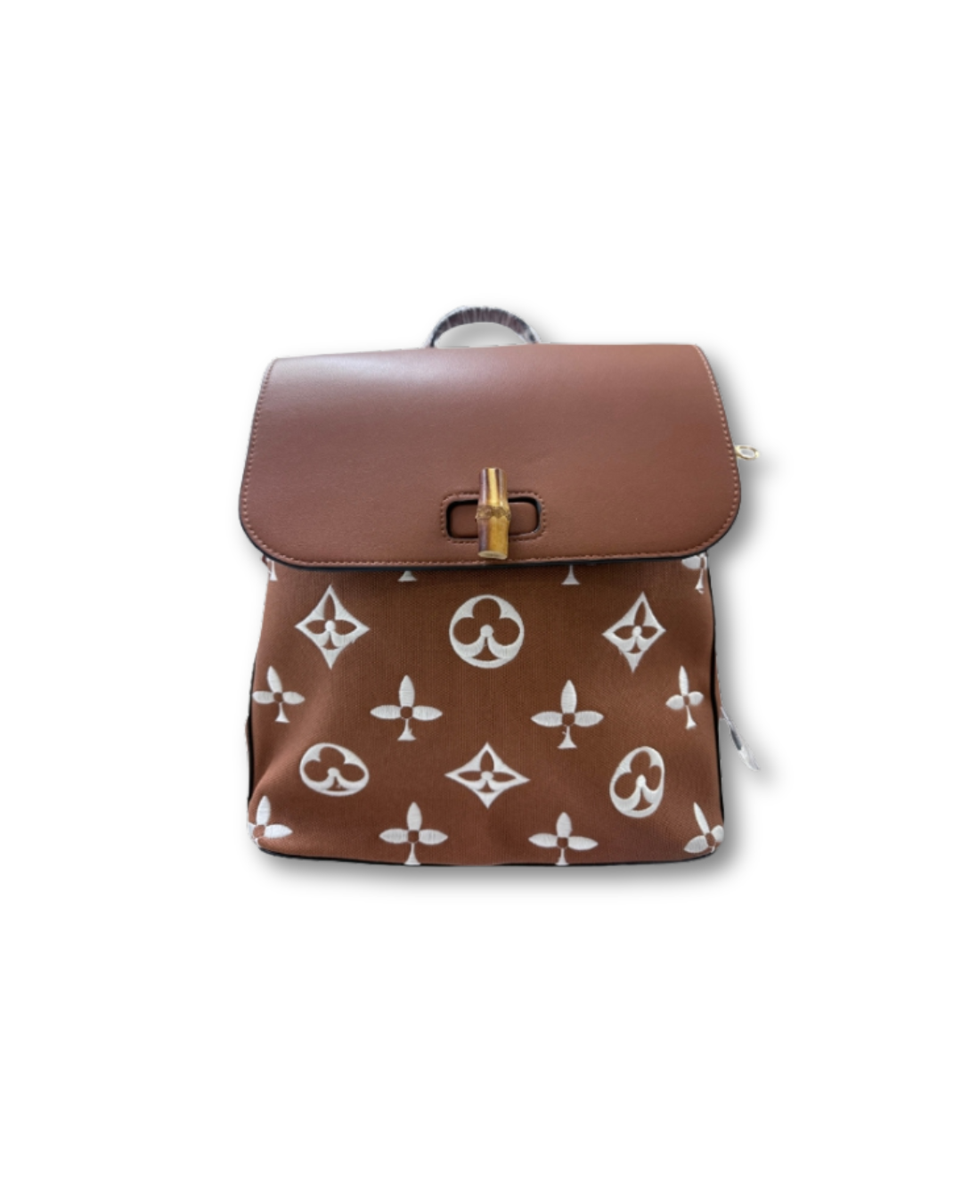 CLASSIC FASHION 3C-9136W-1 BROWN 2 IN 1 BACKPACK BAG