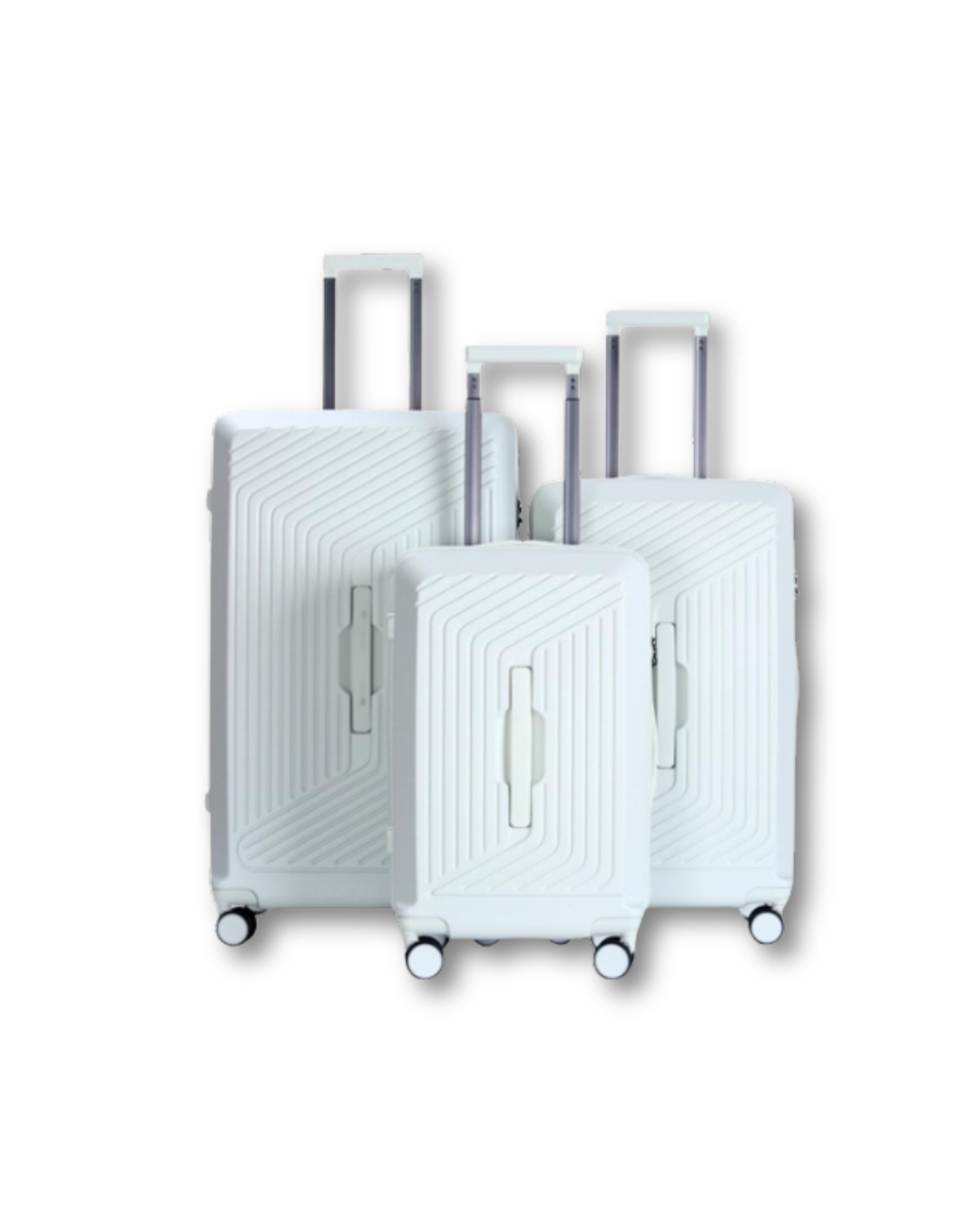 TEN TEN ELEVEN LUGGAGE WHITE TTC-8