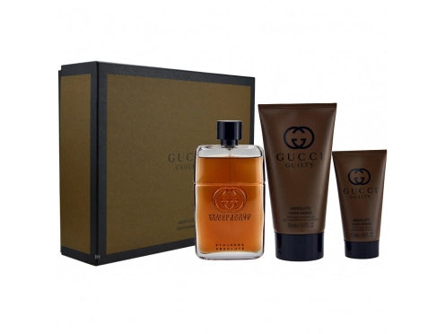GUCCI GUILTY ABSOLUTE POUR HOMME SET